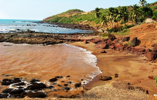 Pláže v Goa Indie