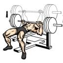 Benchpress - Tlaky na rovné lavičce